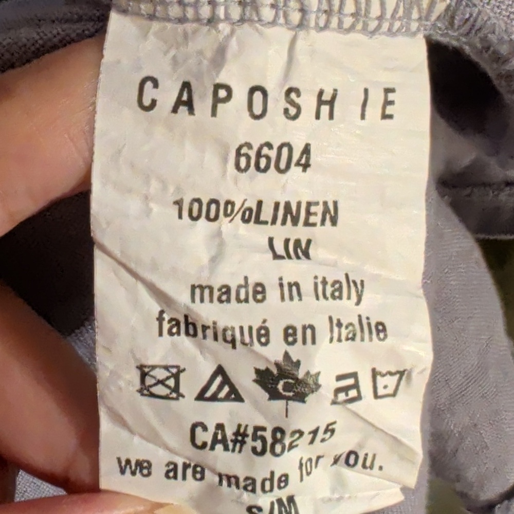 THE GLOBAL MARKET LINEN dress - size small/medium - Picture 9 of 9
